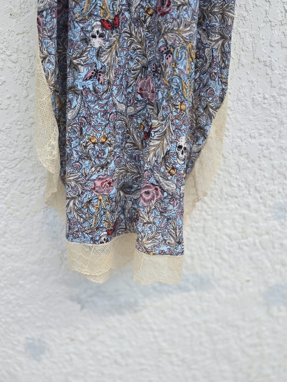 NWT Zadig & Voltaire Ristyl Printed Lace Trim Slip Maxi Dress Multi Color XS - Picture 14 of 14